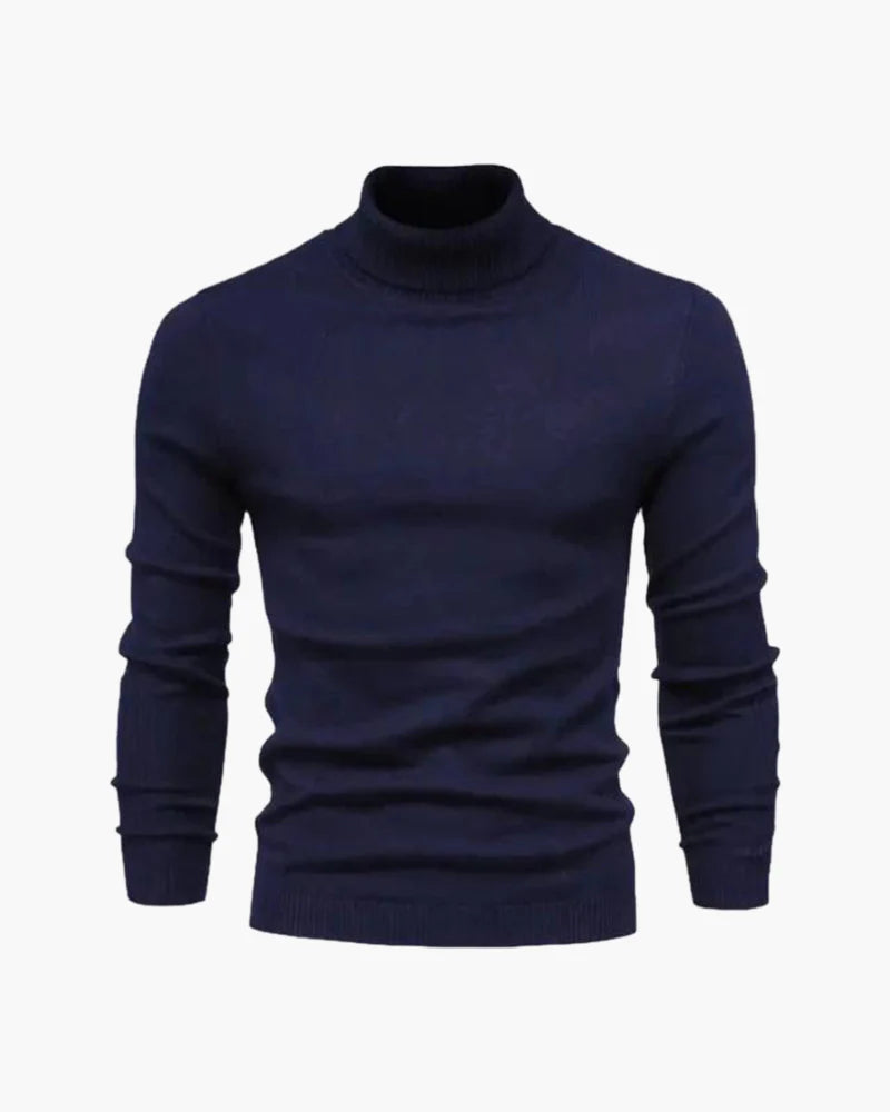 CASA PLATA NOIR TURTLENECK
