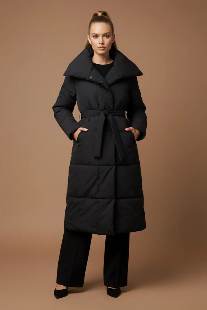 CASA PLATA WOOL COAT NOIR