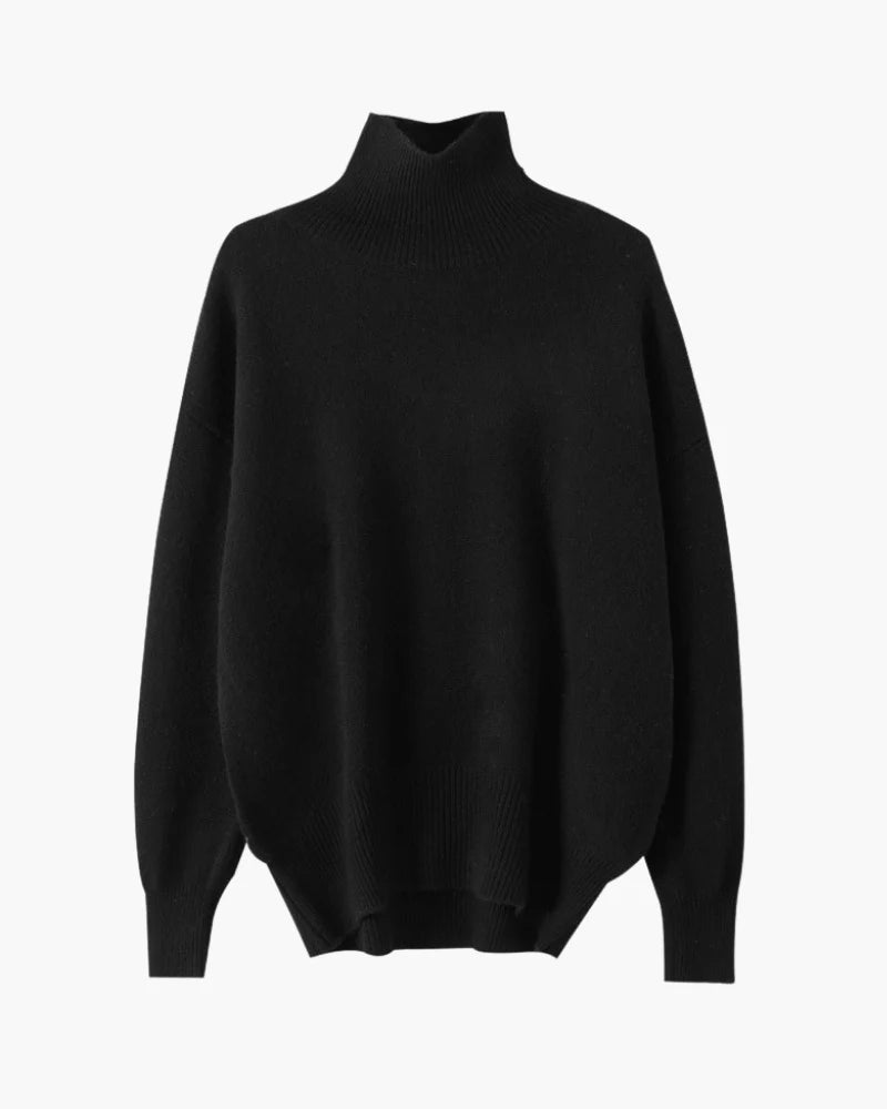 CASA PLATA — LADY NOIR HIGH NECK KNIT