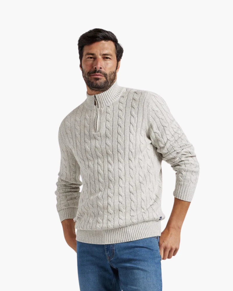 CASA PLATA HERITAGE HALF-ZIP