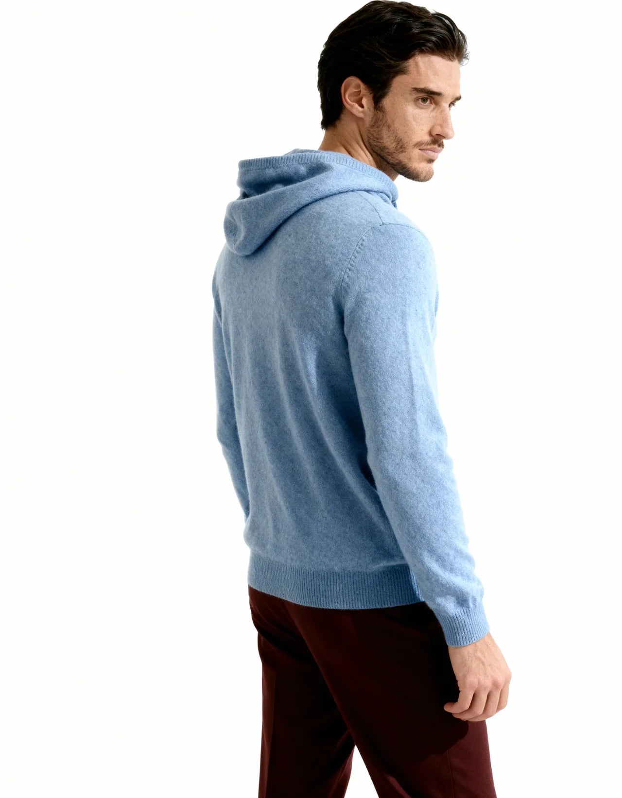 CASA PLATA CASHMERE NOIR HOODIE