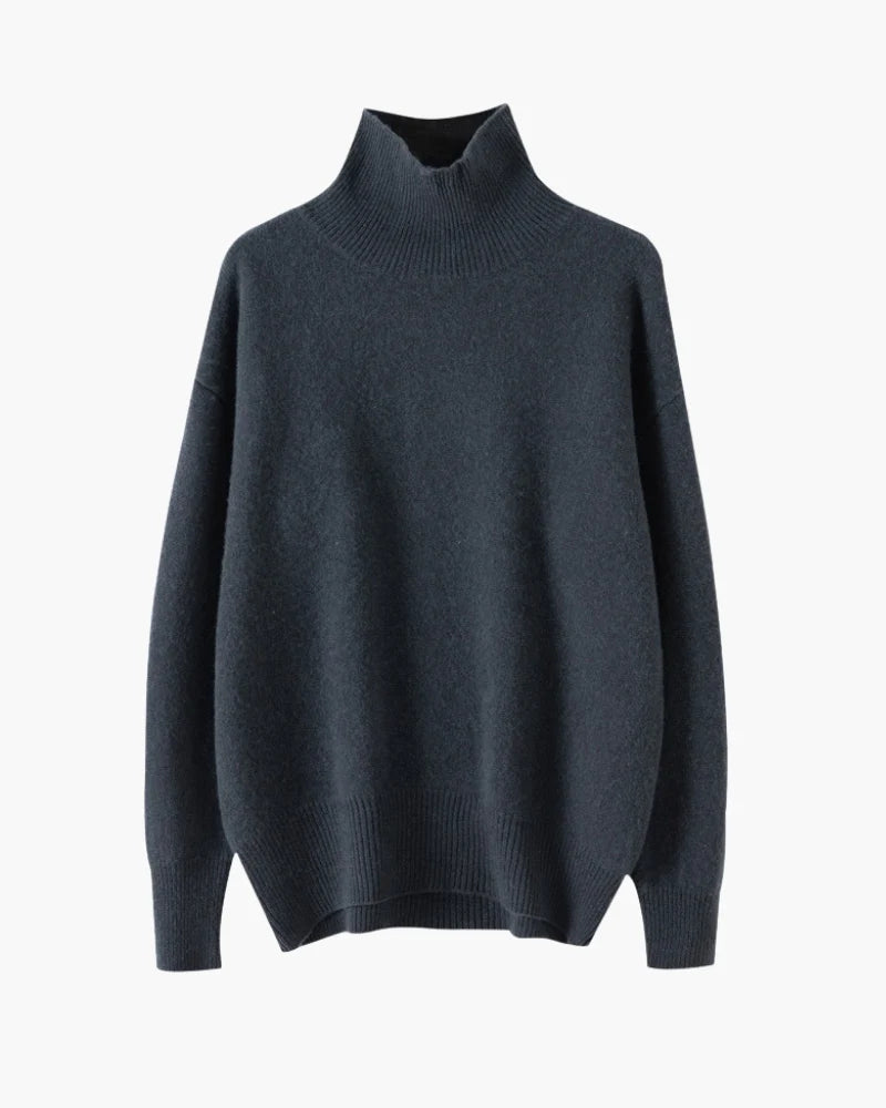 CASA PLATA — LADY NOIR HIGH NECK KNIT