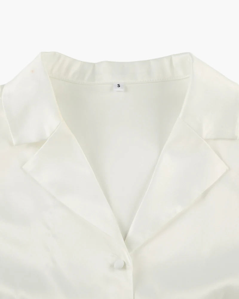 CASA PLATA — IVORY SIGNATURE DRESS