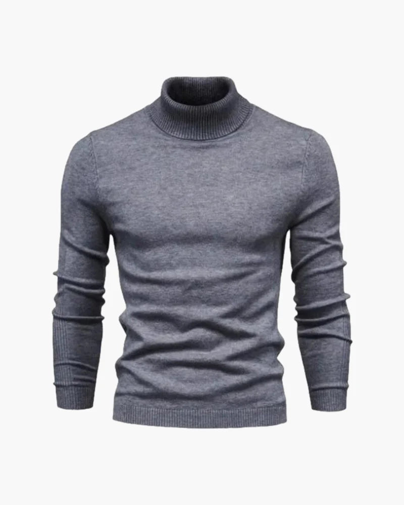 CASA PLATA NOIR TURTLENECK