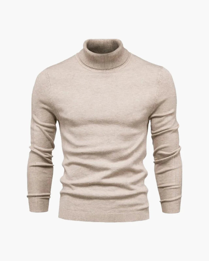 CASA PLATA NOIR TURTLENECK