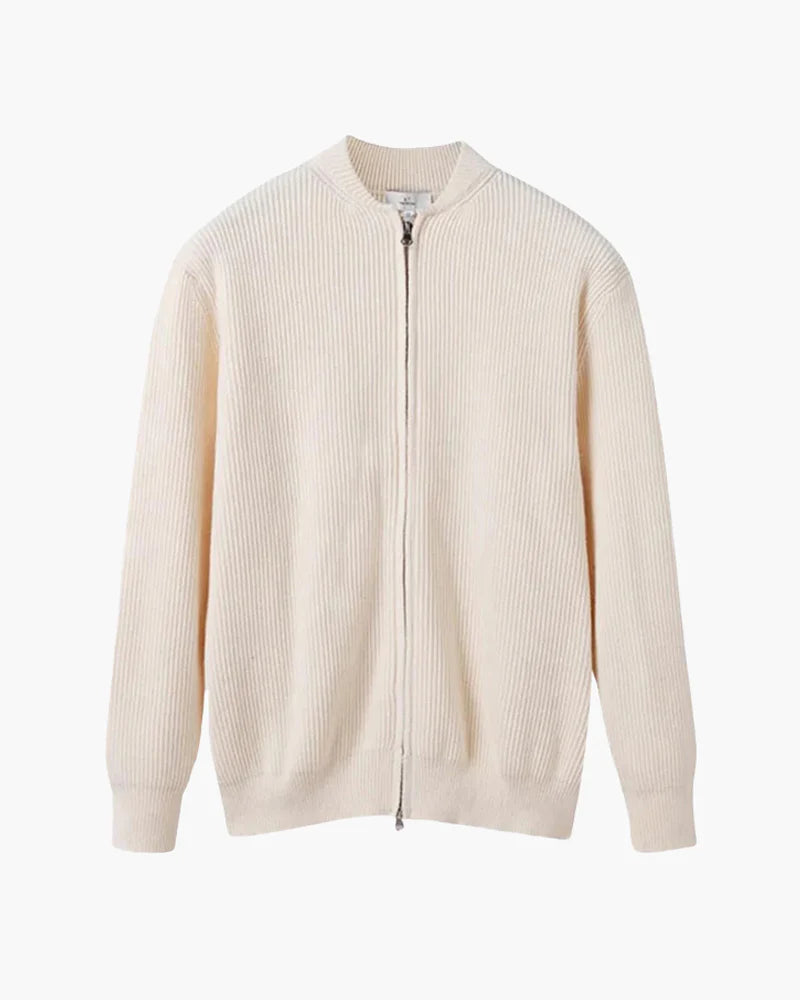CASA PLATA SOFT COTTON FULL-ZIP