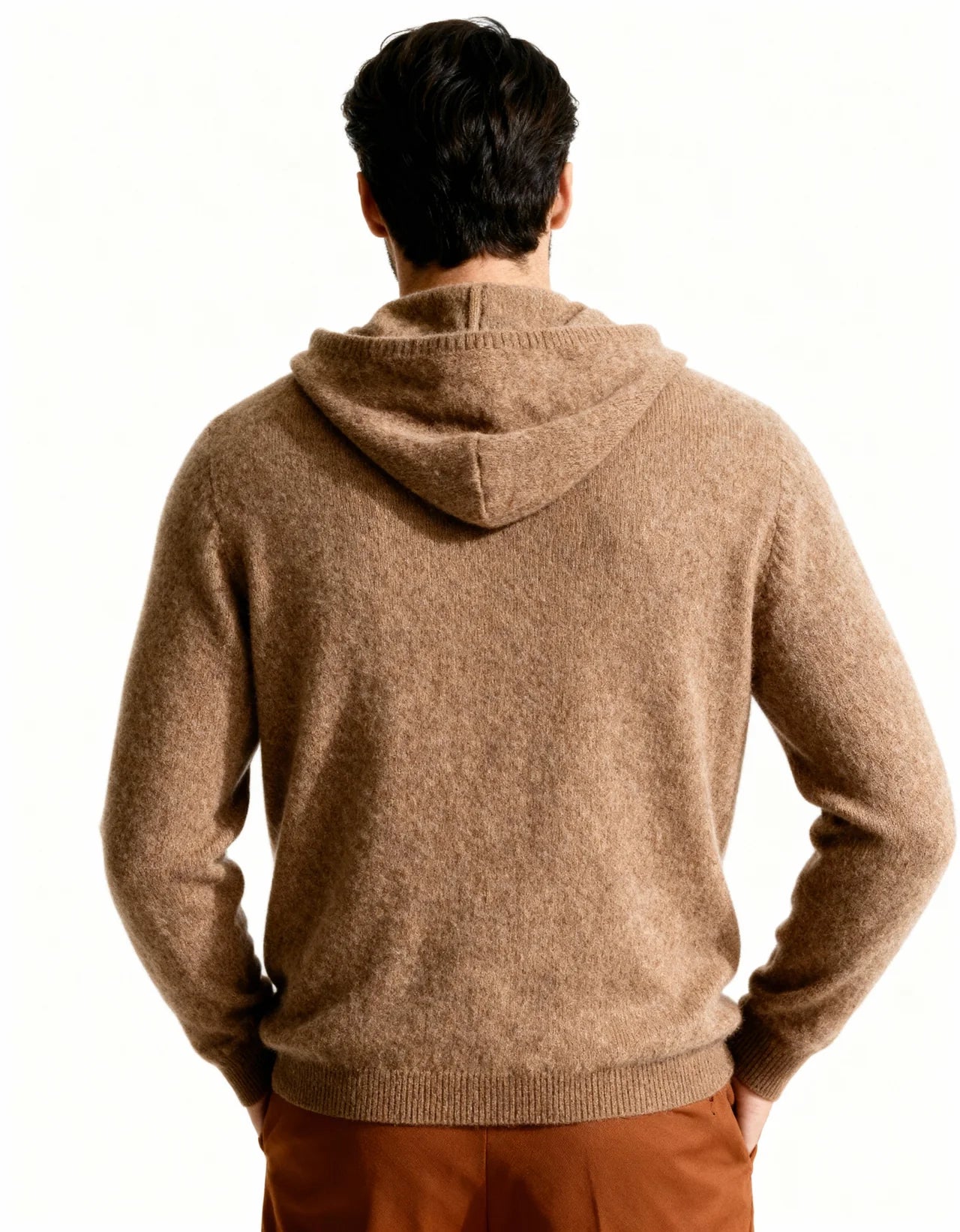 CASA PLATA CASHMERE NOIR HOODIE