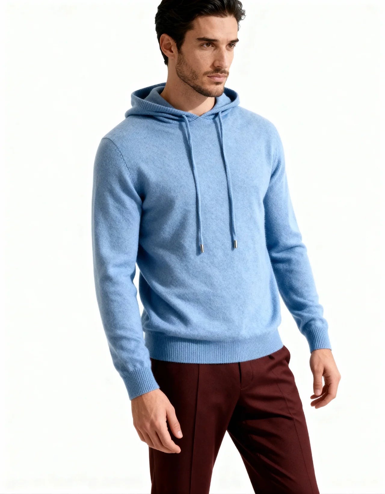CASA PLATA CASHMERE NOIR HOODIE
