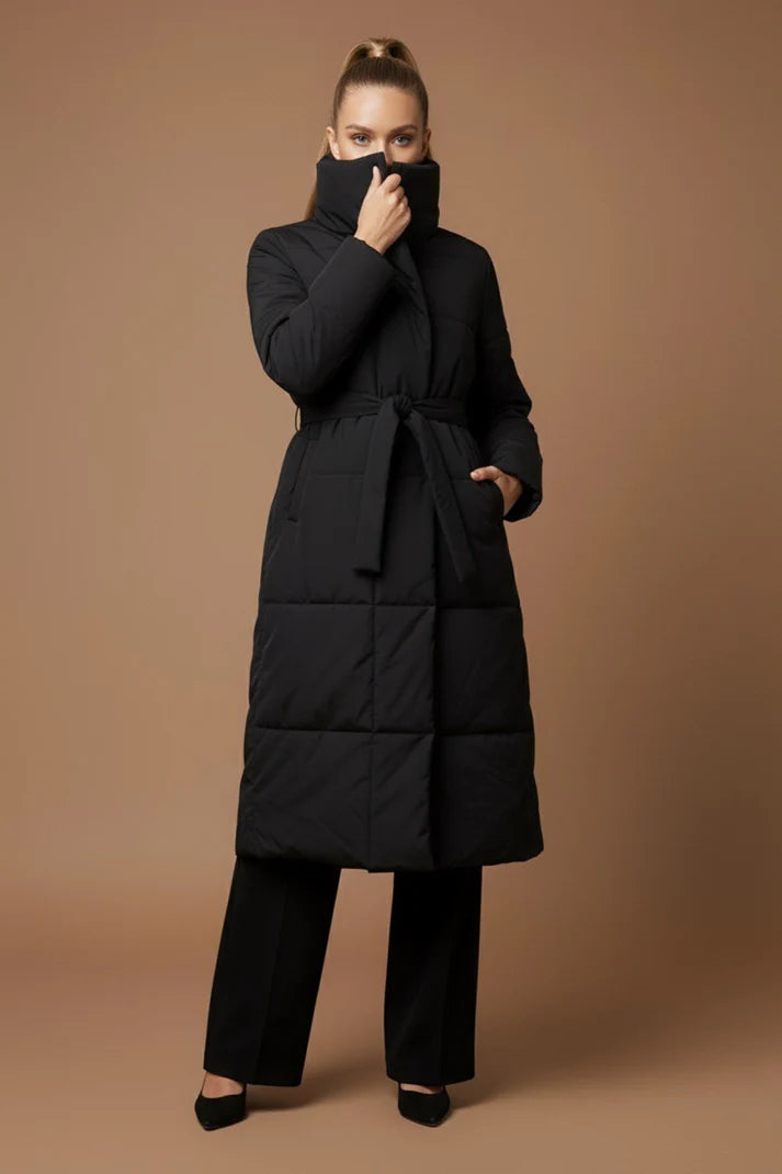 CASA PLATA WOOL COAT NOIR