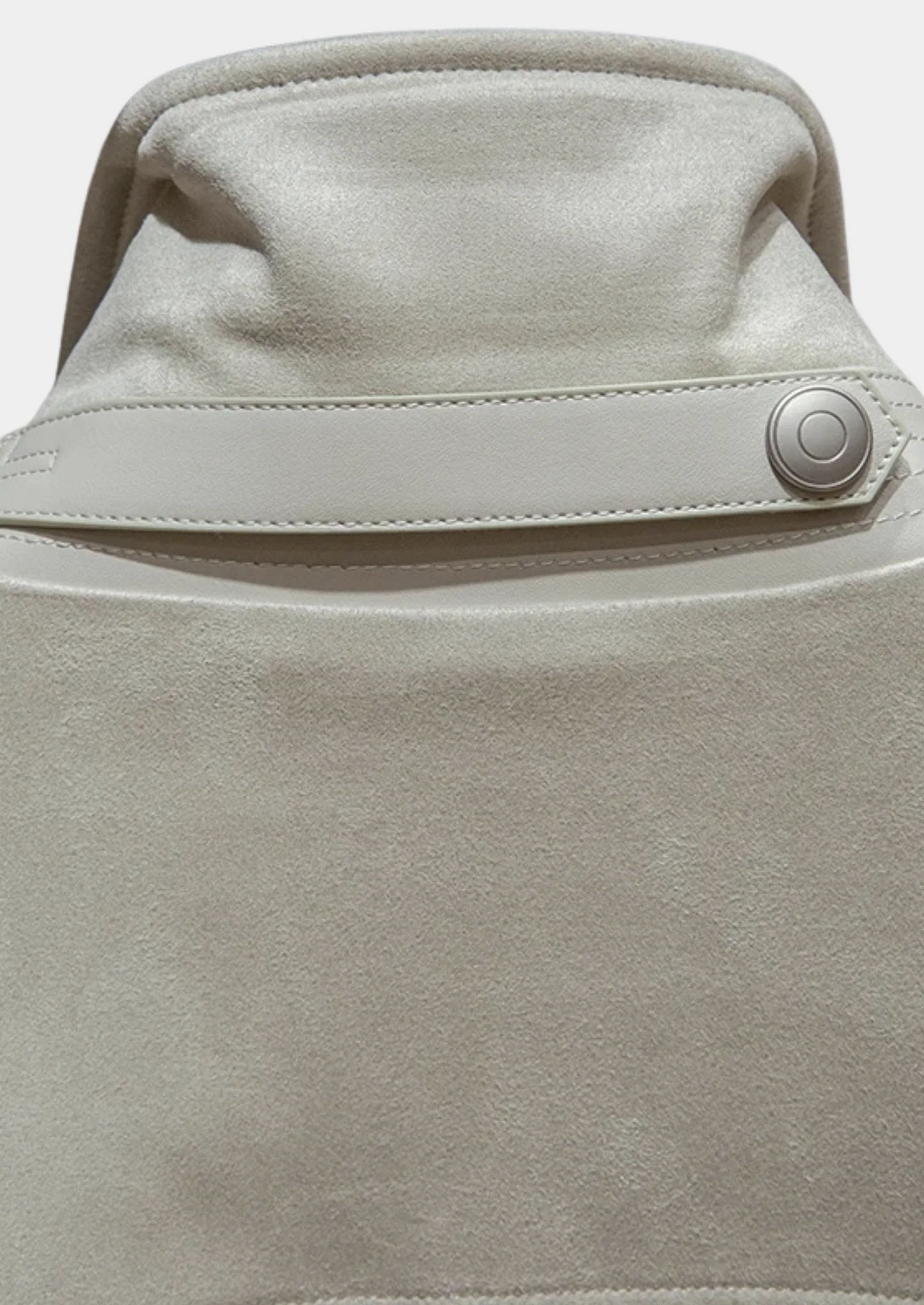 IVORY LEATHER ESTATE JACKET